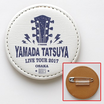 PUレザーバッジ