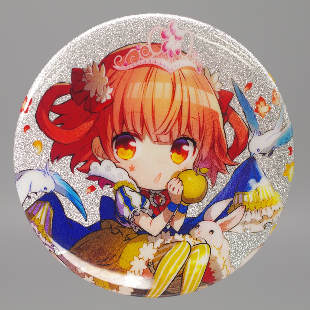 57mmグリッターカンバッジ