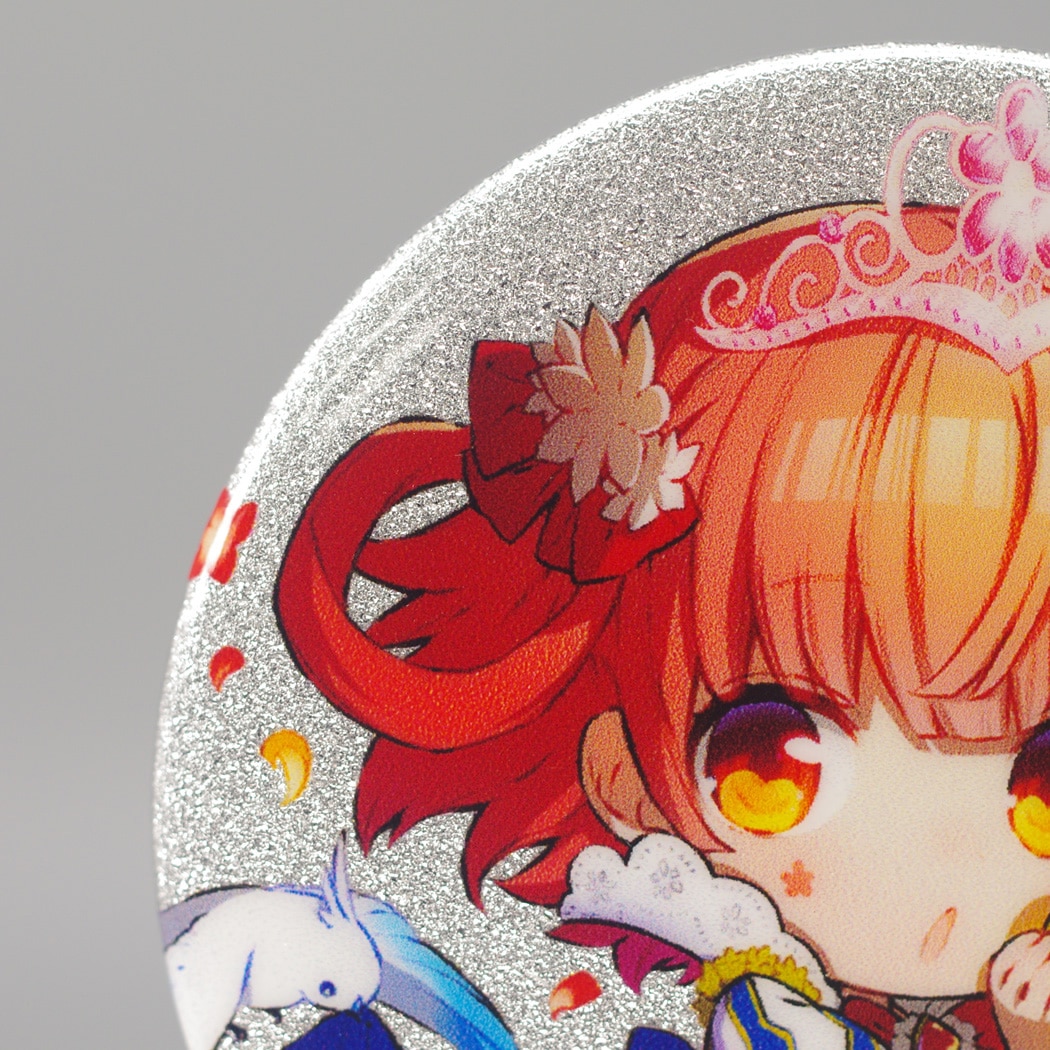 57mmグリッターカンバッジ