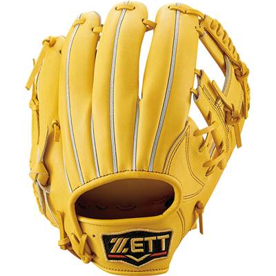 ゼット 硬式グローブ プロステイタス 二塁・遊撃手用 右投げ 硬式野球 トゥルーイエロー BPROG760|硬式グラブ|野球ZONE