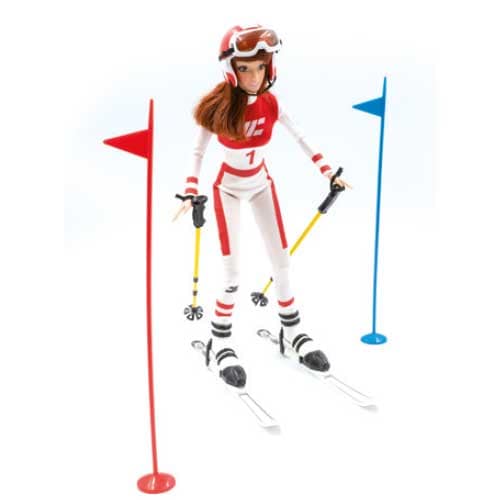 AKIRA SASAKI フィギュア 14 スキー サラ・カタリーナ フィギュア スキー レーサー ドール イェーガーンド