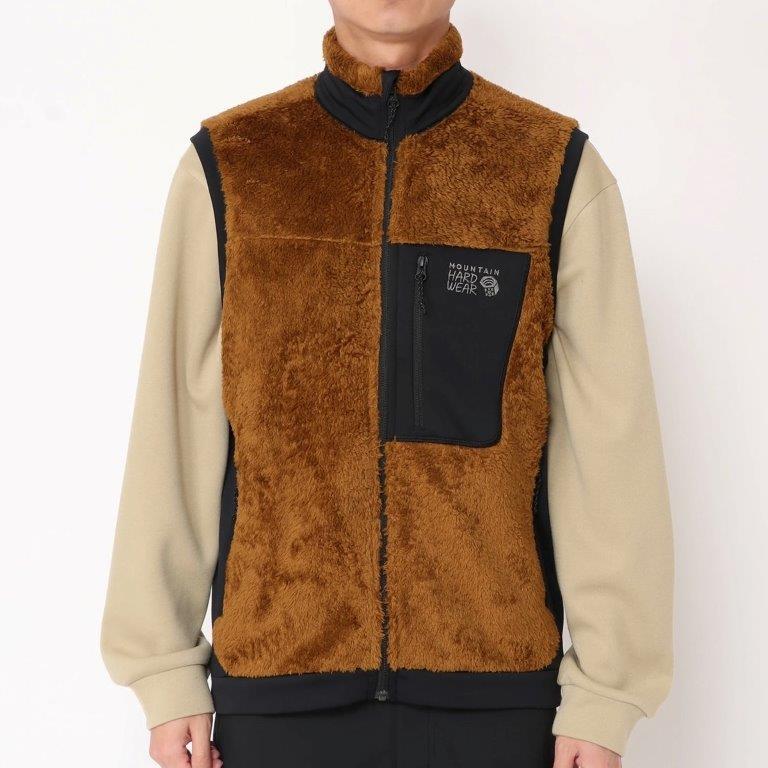 マウンテンハードウェア フリースベスト メンズ ポーラテックハイロフトベスト インターナショナルフィット OM5079-234|アウトドアZONE