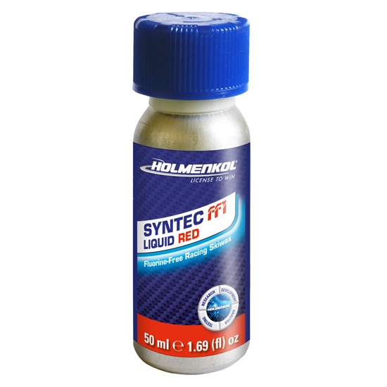 HOLMENKOL ホルメンコール シンテック レーシングフィニッシュ FF1 リキッド レッド 50ml スキー スノーボード ワックス 27073|スノーボード ZONE