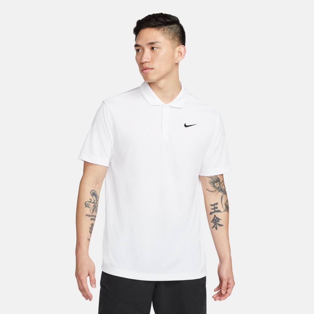 ナイキ ポロシャツ 半袖 メンズ ナイキコート Dri-FIT テニスポロ ホワイト 白 DH0858-100