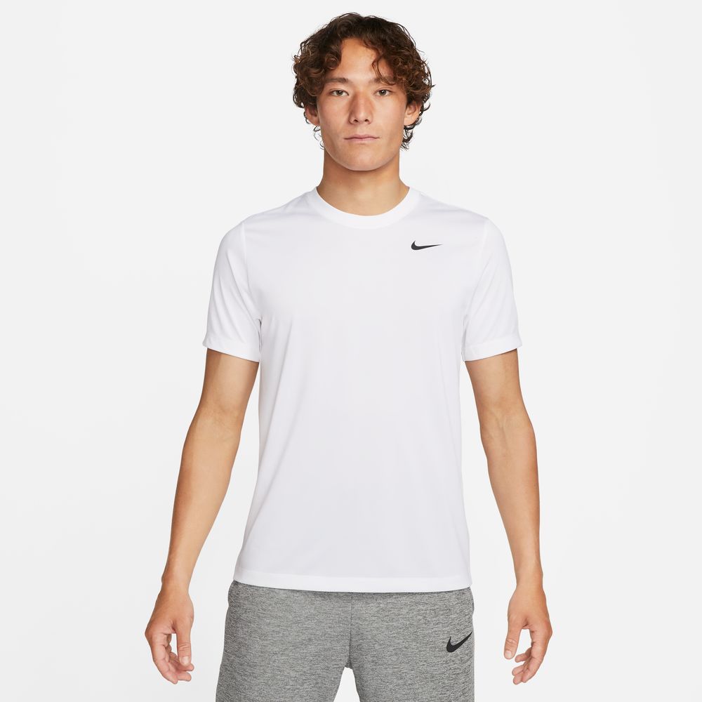 ナイキ スポーツTシャツ 速乾 メンズ 半袖 ホワイト 白 ドライフィット DX0990-100|トレーニングウエアZONE