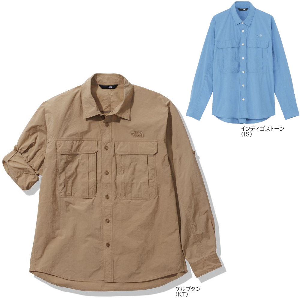 THENORTHFACEの長袖シャツ Rustle Canopy Shirt pt0440-01_1.jpg