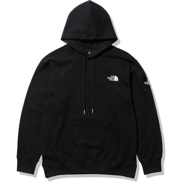 ノースフェイス パーカー メンズ スクエアロゴフーディ プルオーバー