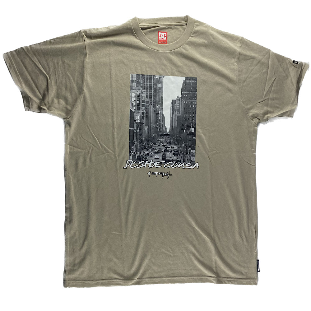 DC ディーシー シューズ レディース Tシャツ 半袖 XLサイズ 22 WS PHOTO SS LST222311M-BEG-XL|トレーニングウエアZONE