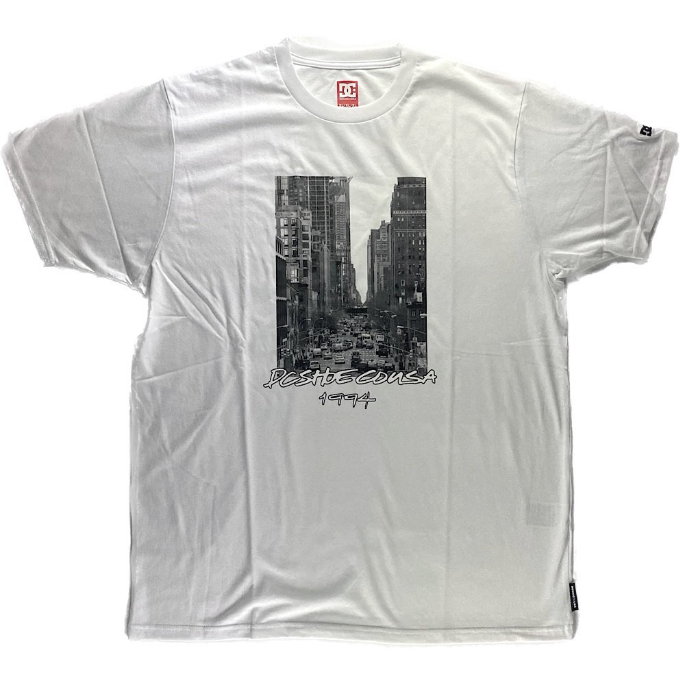 DC ディーシー シューズ レディース Tシャツ 半袖 XLサイズ 22 WS PHOTO SS LST222311M-WHT-XL|トレーニングウエアZONE