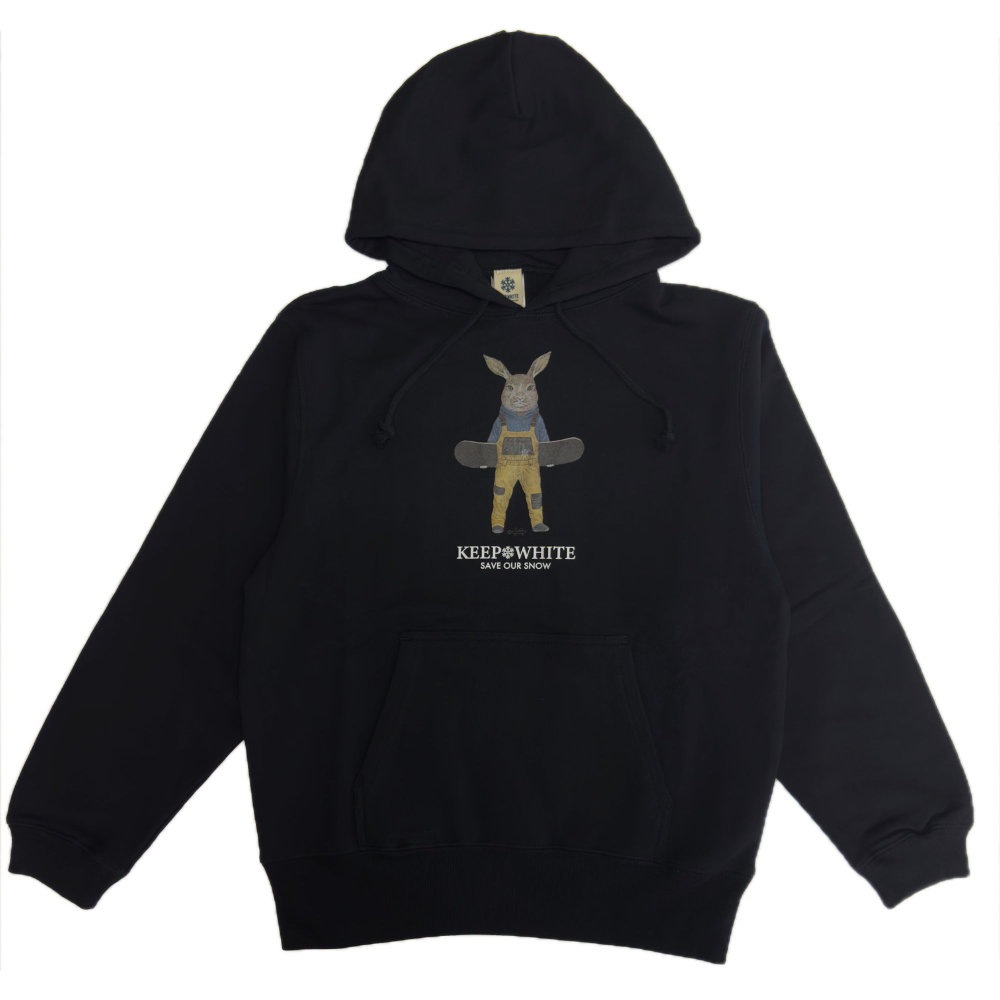 新品　撥水パーカー　スノーボード　独特　うさぎ　耳　可愛い　ホワイト　兎 新品 撥水パーカー スノーボード 独特 うさぎ 耳 可愛い ホワイト 兎