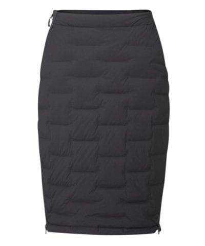 Rab ラブ ダウンスカート レディース Cubit Stretch Down Skirt Wmns QDB59-Ebony Rab アウトドア ウェア|アウトドアZONE