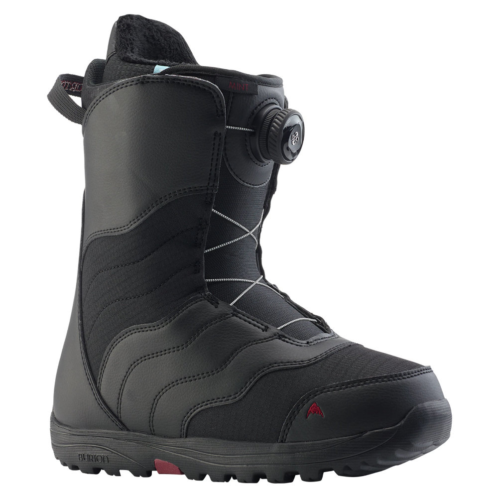 24-25 Burton バートン スノーボードブーツ ミント ボア ワイド Mint BOA Wide レディース Black 21536100001