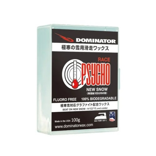 DOMINATOR ドミネーター ワックス PSYCHO サイコ NEW SNOW スキー スノーボード PSN100