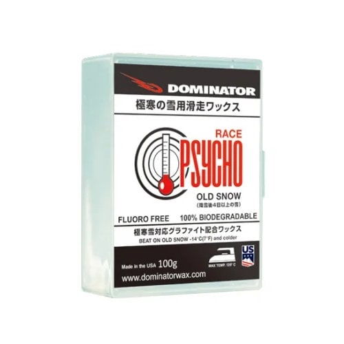DOMINATOR ドミネーター ワックス PSYCHO サイコ OLD SNOW スキー スノーボード PSO100