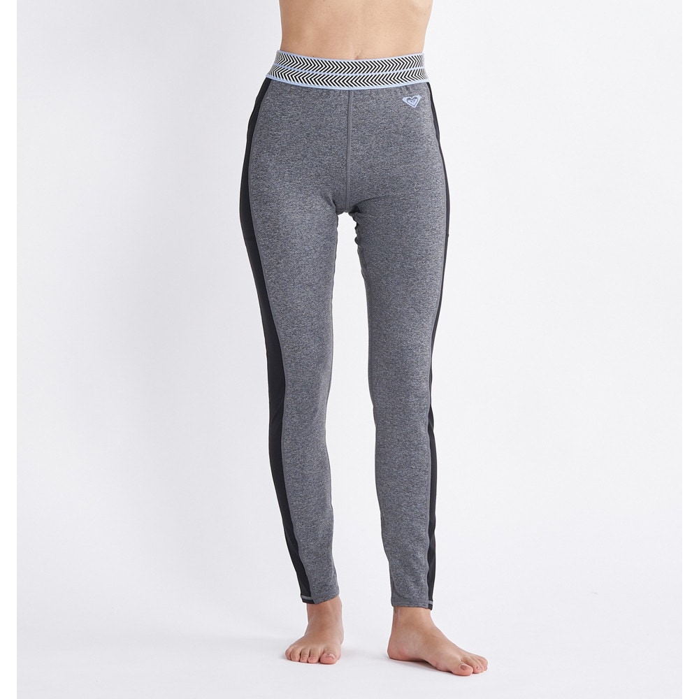 ロキシー レギンス レディース 水陸両用 速乾 UVカット AHEAD OF TIMES LEGGINGS RPT234523-CHA|トレーニングウエアZONE