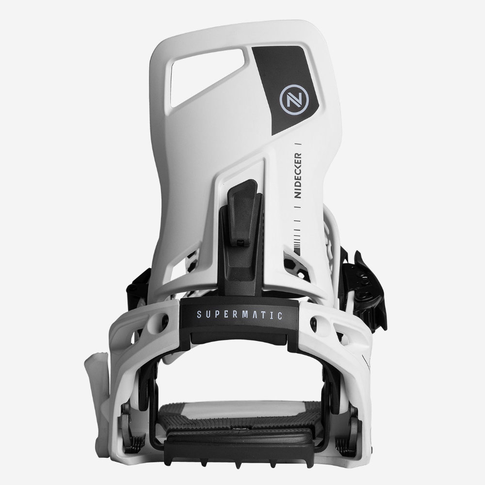 NIDECKER SUPERMATIC ビンディング ホワイトMサイズ 早期予約】25-26モデル. NIDECKER .『 LT SUPERMATIC 』. White