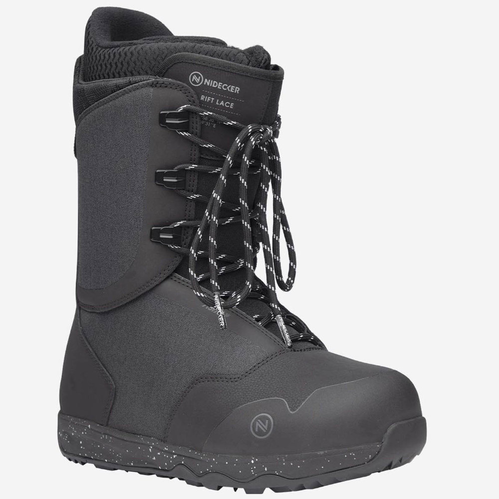 Nidecker Rift Lace ブラック スノーボードブーツ Nidecker ナイデッカー スノーボードブーツ RIFT LACE メンズ