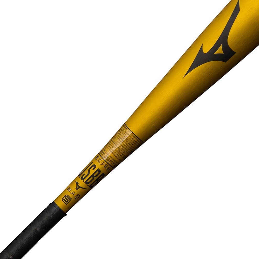 ミズノ Vコング02 ジュニア軟式 81cm ミドルバランス ゴールド 少年