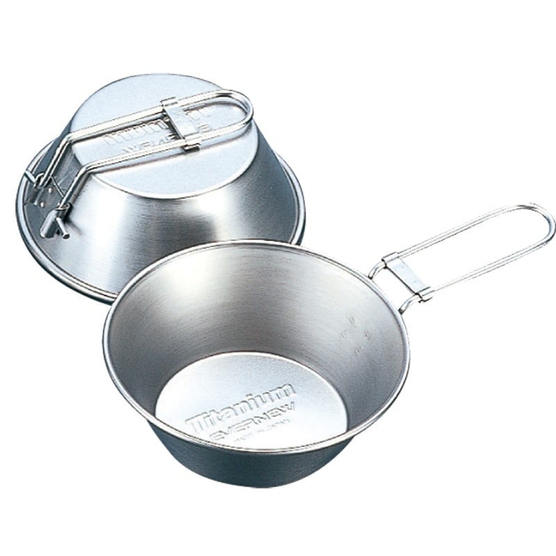 EVERNEW エバニュー チタンシェラカップFD 310ml アウトドア キャンプ 食器 EBY152