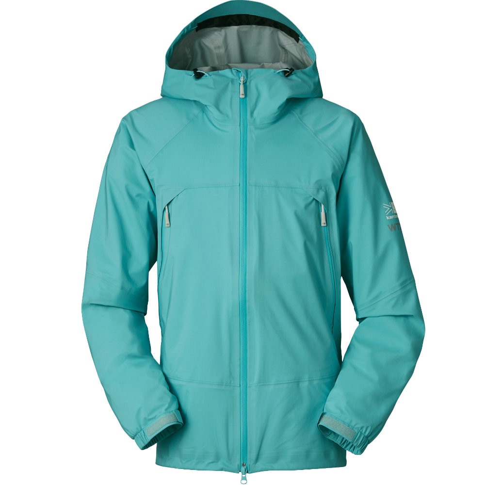 カリマー WTX LT レインジャケット メンズ レインウェア アイスブルー 101520-5503|アウトドアZONE