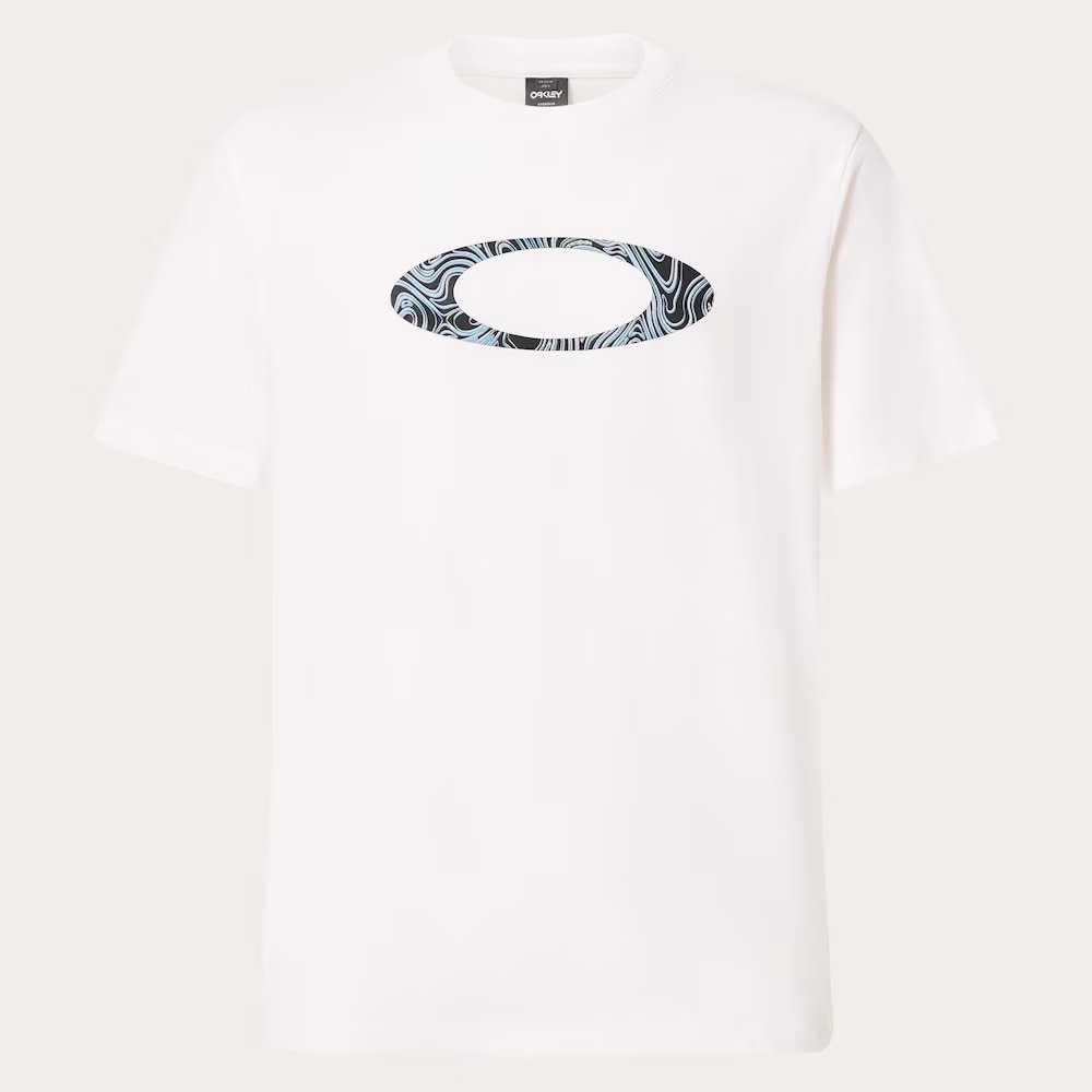 OAKLEY オークリー Tシャツ 半袖 メンズ Mtl Ellipse Sun Tee FOA405411-100|トレーニングウエアZONE