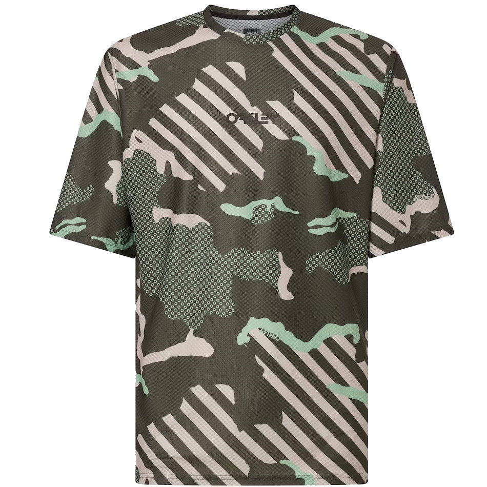 OAKLEY オークリー Tシャツ 半袖 メンズ Ride Free SS Jersey FOA406236-9WW|トレーニングウエアZONE