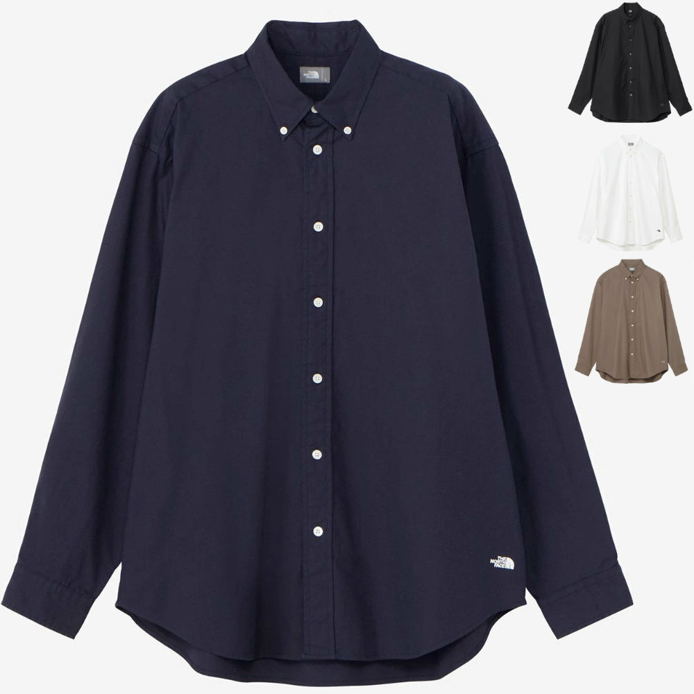 ザ・ノース・フェイス ロングスリーブハーフドームシャツ メンズ オックスフォードシャツ 全7色 S-XL NR12450 THE NORTH FACE|アウトドアZONE