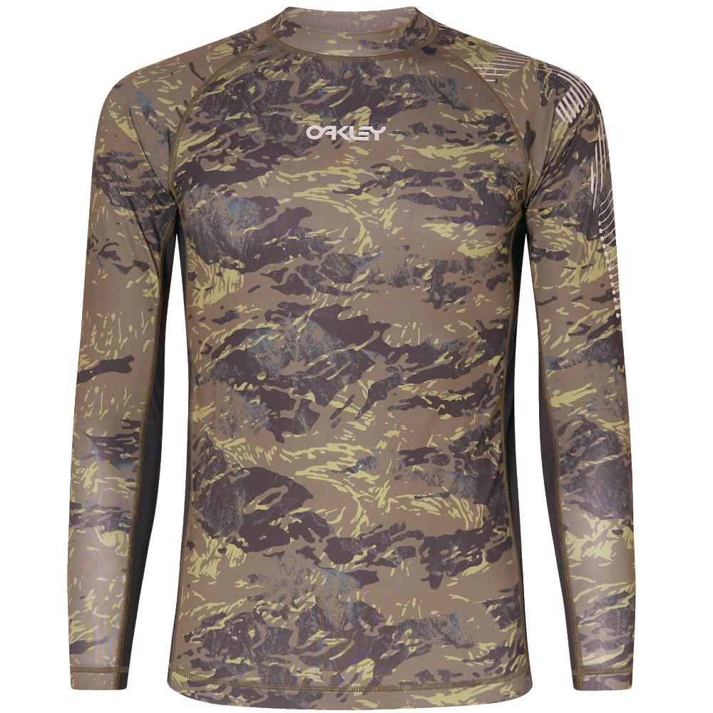 OAKLEY オークリー ラッシュガード メンズ 長袖 LS Pressure 24.0 FOA406264-9ZR|スイム&マリンZONE