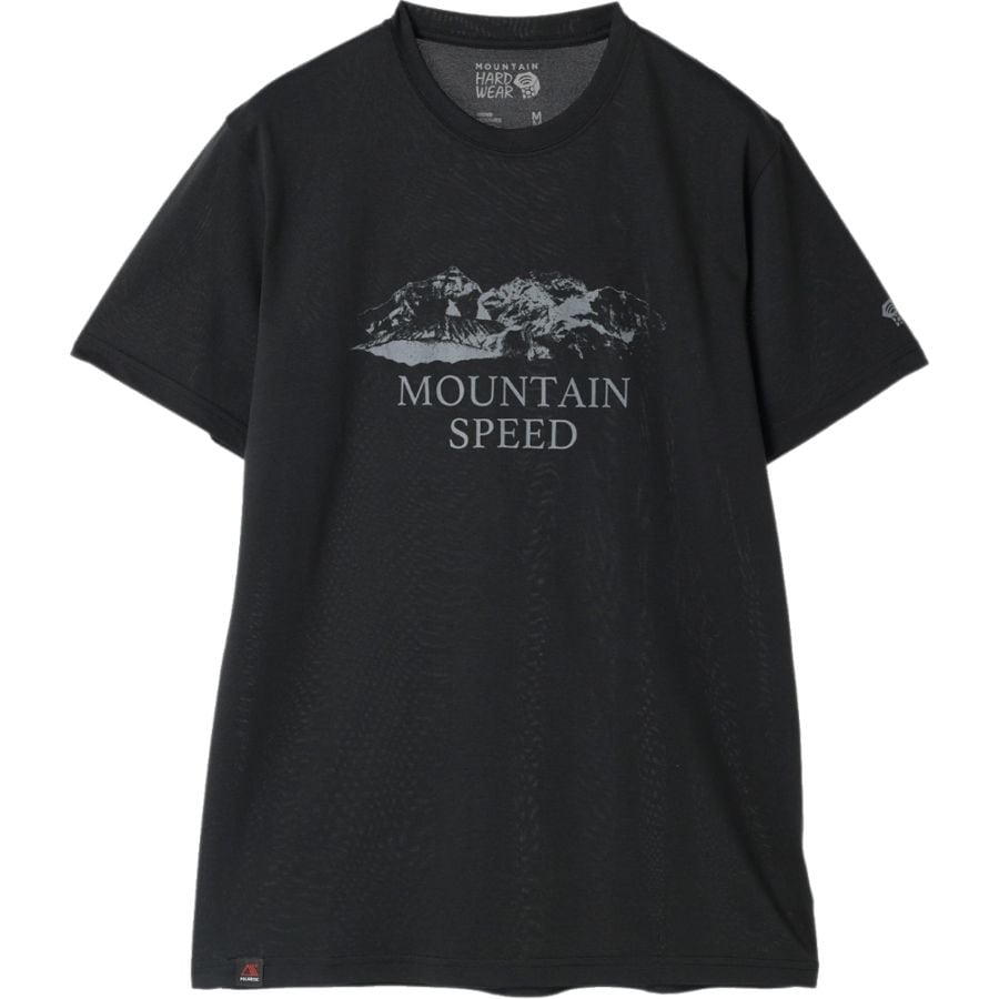 マウンテンハードウェア マウンテンスピードT メンズ Tシャツ 半袖 Stealth Grey アジアンフィット OE0436-006