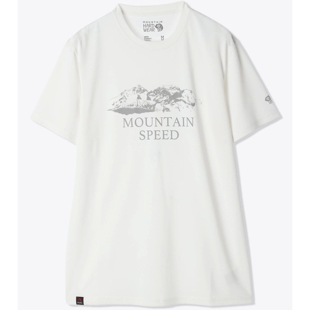 マウンテンハードウェア マウンテンスピードT メンズ Tシャツ 半袖 Sea Salt アジアンフィット OE0436-125|アウトドアZONE