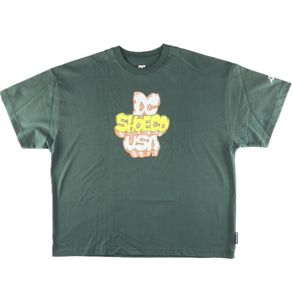 DC ディーシー シューズ Tシャツ メンズ 半袖 23 TAKEEE8 GRAFF FT DST232051-GRN
