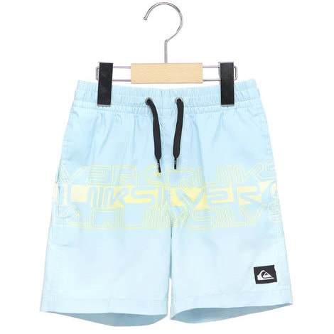 クイックシルバー キッズ ボードショーツ 水着 EVERYDAY WORDBLOCK VL BOY 13 EQKJV03237-BGC6|スイム&マリンZONE
