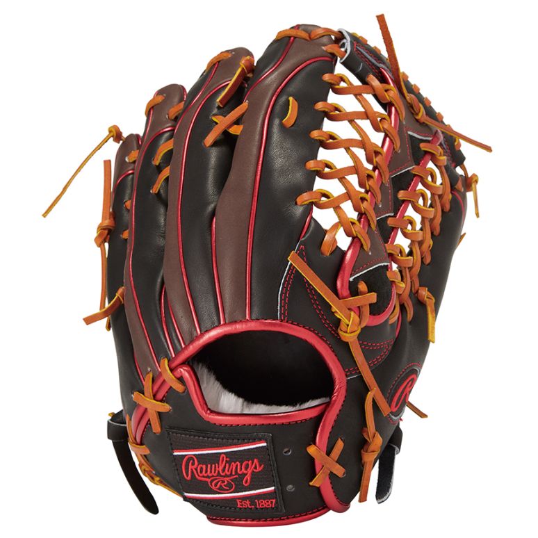 左投げのみ ローリングス 一般軟式グローブ 外野手用 HOH PRO EXCEL Wizard #02 COLORS 軟式野球 GR4FHW2CB88MG