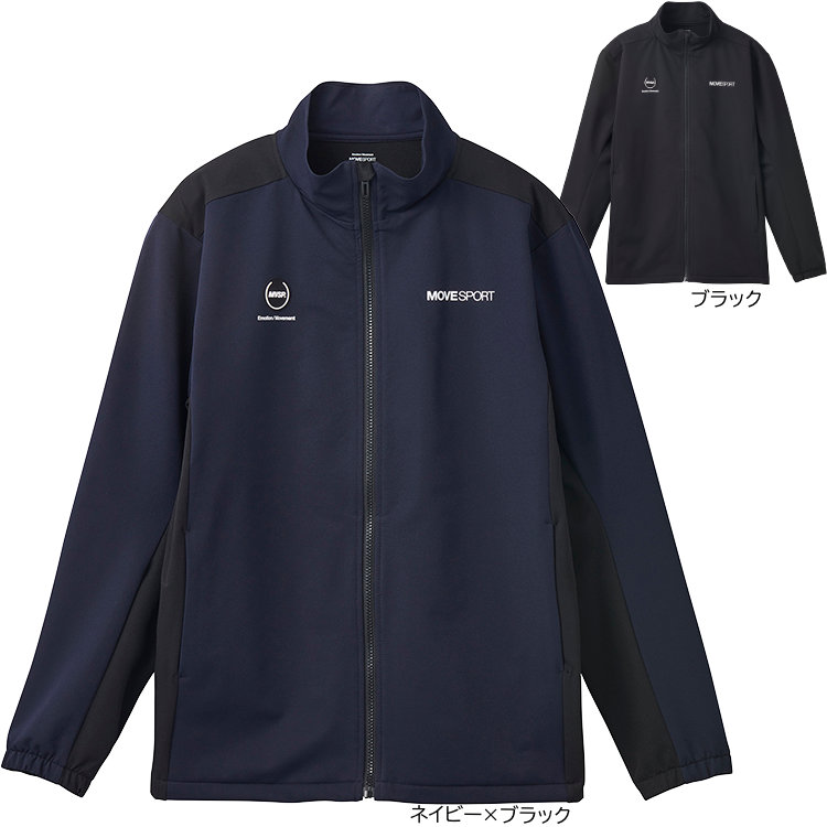 ムーブスポーツ ソフトシェルパーカー メンズ ヒートナビ タフ ソフトシェル フーディー M-XO ST4FJK23M MOVE Sport デサント|トレーニングウエアZONE