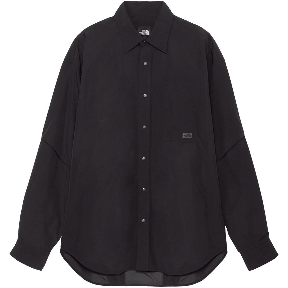 ザ・ノース・フェイス ロングスリーブエンライドシャツ メンズ ブラック NR62461-K|アウトドアZONE