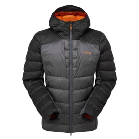 Rab ラブ ジャケット メンズ Cirrus Ultra Insulated Hooded Jacket QIP21-AnthGraph Rab アウトドア ウェア|アウトドアZONE