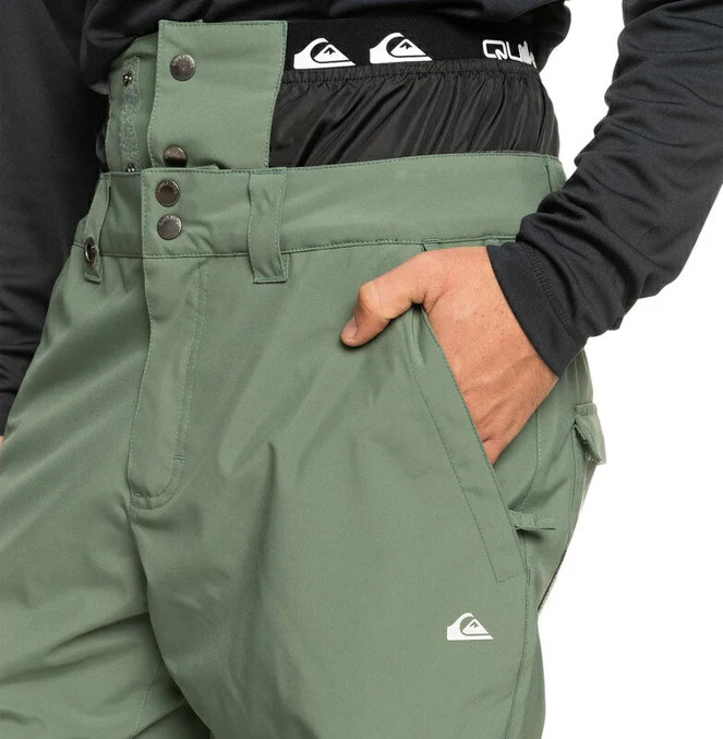 QUIKSILVER  ESTATE GAITER NPスノーボードパンツ 最安値で NP GAITER ESTATE ボトムス パンツ スノーボード