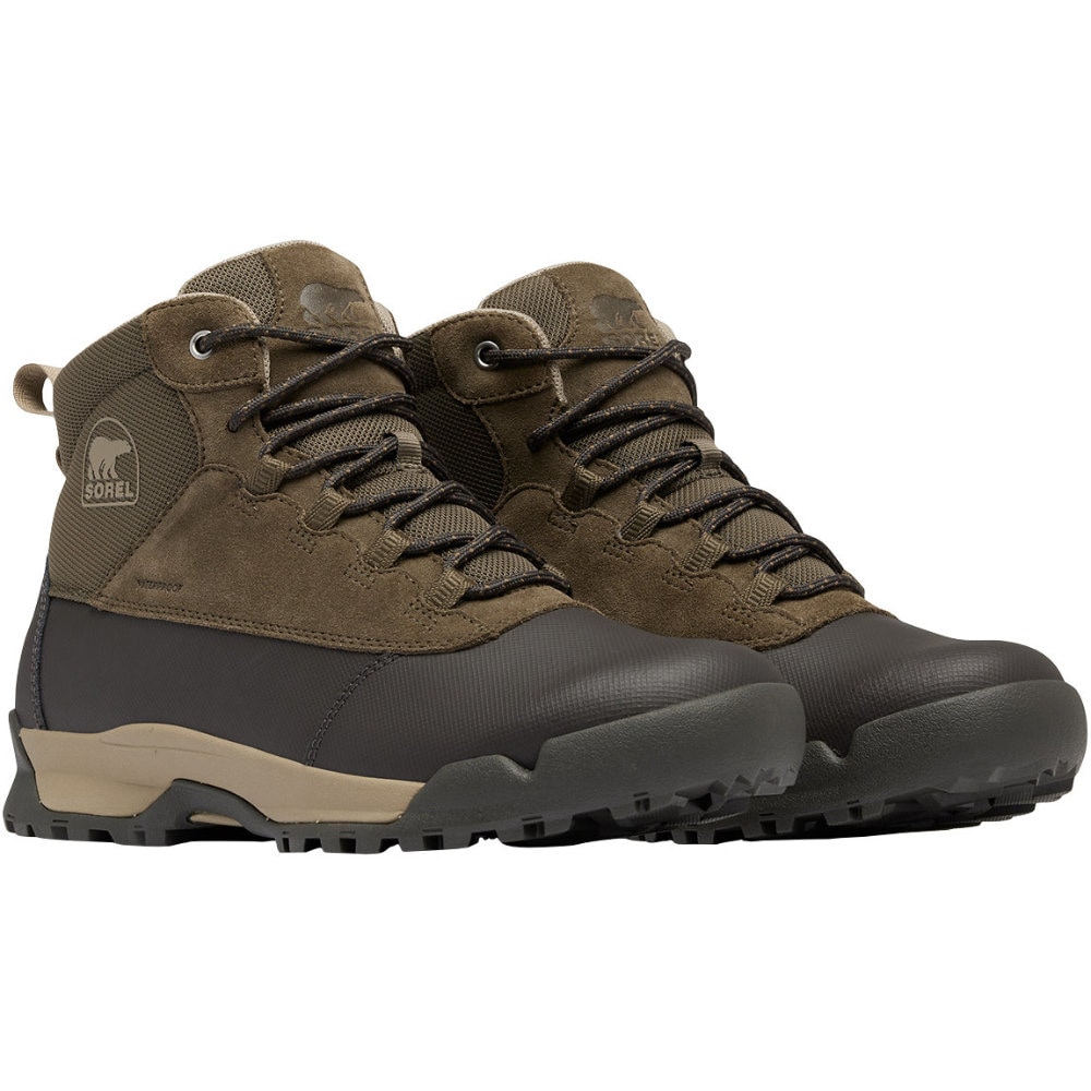 ソレル スノーブーツ メンズ バクストンライトレースプラス ウォータープルーフ メジャー 25.5-28.0cm NM5166-245|ウインターブーツZONE