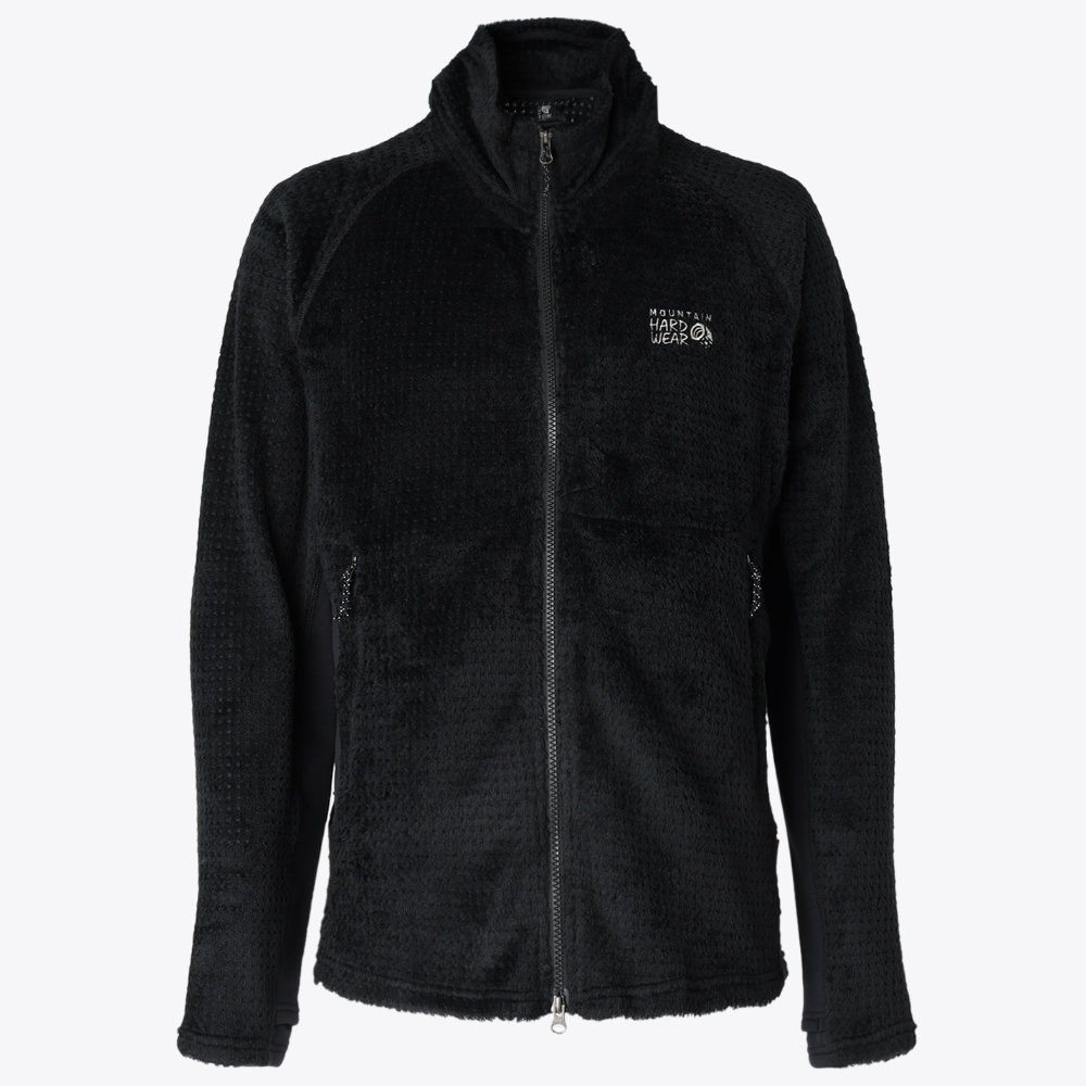 マウンテンハードウェア ポーラテックハイロフトグリッドジャケット メンズ ブラック アジアンフィット OE0874-010|アウトドアZONE