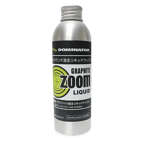 DOMINATOR ドミネーター ワックス ズームグラファイトリキッド 100ml ZOOM GRAPHITE LIQUID ZGLQ100|スノーボード ZONE