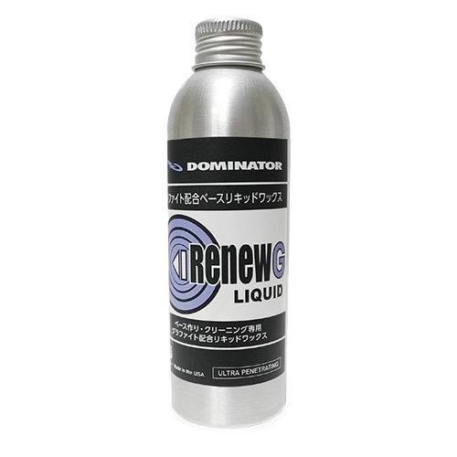 DOMINATOR ドミネーター ワックス リニューグラファイトリキッド 100ml RENEW GRAPHITE LIQUID RNGLQ100|スノーボード ZONE