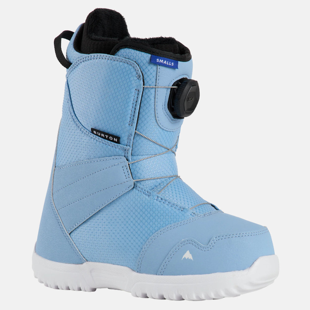 25-26 Burton バートン スノーボードブーツ キッズ スモールズ ボア Smalls BOA Dusty Blue 24382100400