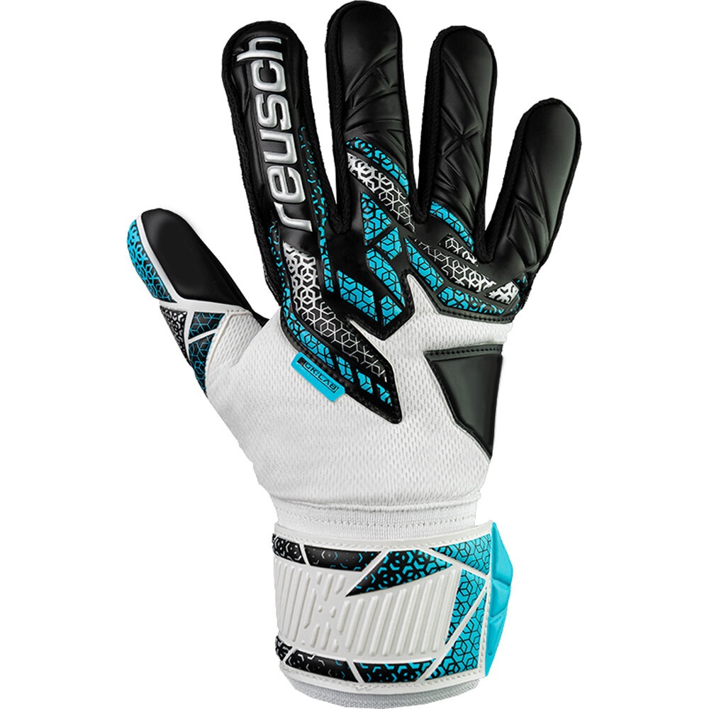 REUSCH ロイシュ キーパーグローブ アトラクト シルバー サッカー キーパー手袋 ホワイト/シルバー/ブラック 5560215-1125|サッカー&フットサルZONE