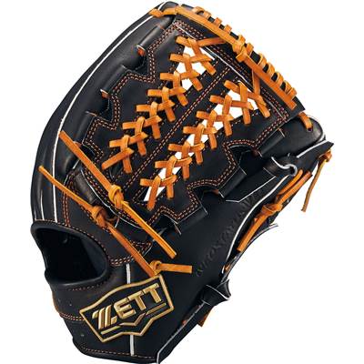 ゼット 硬式グローブ ネオステイタス VL 内野オールラウンド用 右投げ 硬式野球 ブラック/オークブラウン BPGB12430N-1936-LH|野球ZONE