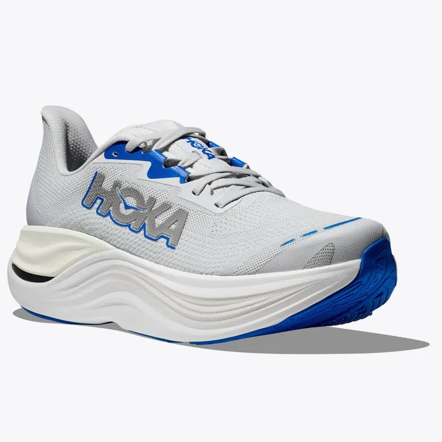 ホカオネオネ スカイワード エックス ランニングシューズ メンズ コスミック グレー/シルバー HOKA 1147911-CRYS|ランニングシューズZONE