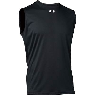 アンダーアーマー ノースリーブ メンズ ブラック チームスリーブレスシャツ 1375589-001|トレーニングウエアZONE