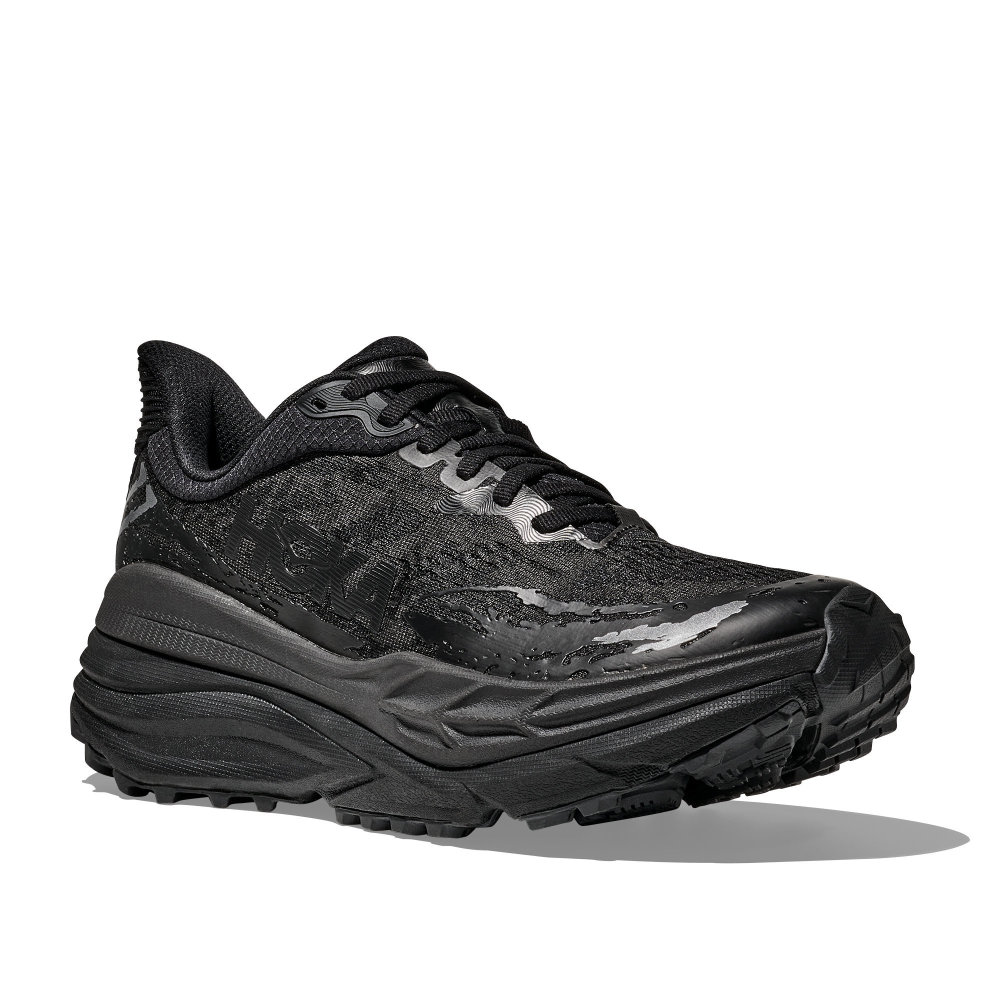 ホカオネオネ トレイルランニングシューズ メンズ スティンソン 7 ブラック/ブラック HOKA 1141530-BBLC