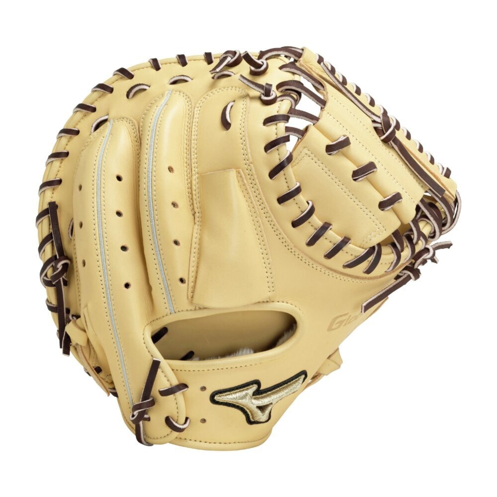 ミズノ 一般軟式 キャッチャーミット グローバルエリート 號SAKEBI 右投げ ブロンド×ブラウン 軟式野球 1AJCR32500-8057|野球ZONE