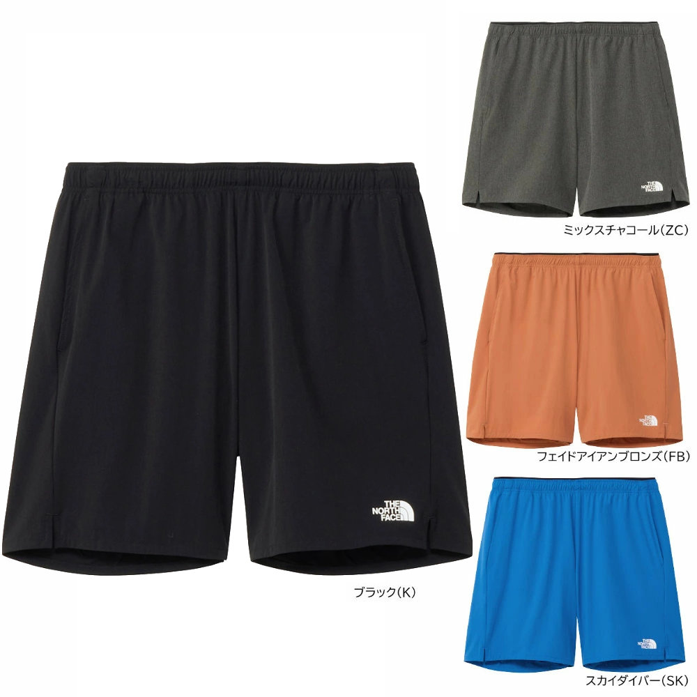ザ・ノース・フェイス ショートパンツ メンズ フレキシブルショーツ 7inch スポーツウェア ランニングパンツ NB22581|トレーニングウエアZONE