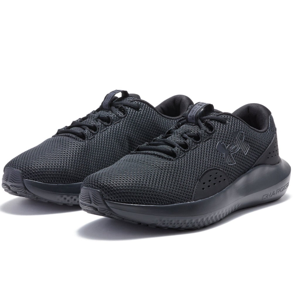 アンダーアーマー ランニングシューズ メンズ UAチャージド サージ4 エクストラワイド ブラック 3028249-001|ランニングシューズZONE